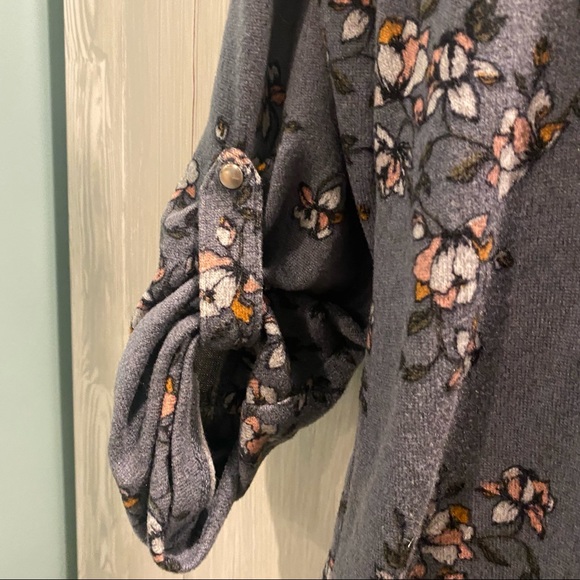 Womens Angel Half Zip 3/4 sleeve Sweater Size Large - Picture 7 of 7